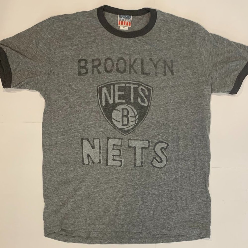 Junk Food Men's Brooklyn Nets T-Shirt